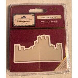 Crafters Companion Downton Abbey Metal Die 3.15x1.75" Mansion Scene Silhouette
